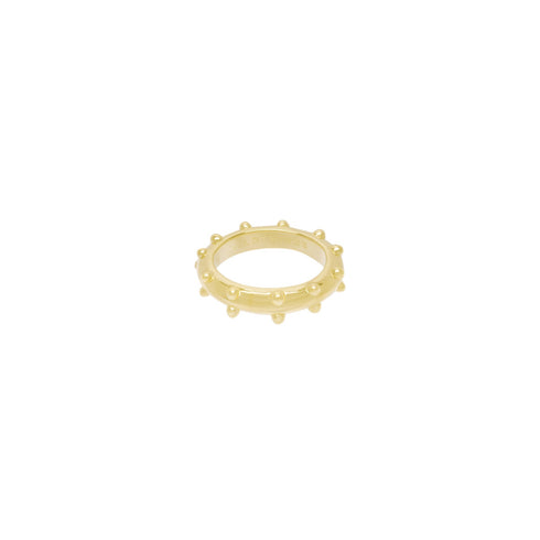 DOTTED PINKY RING GOUD